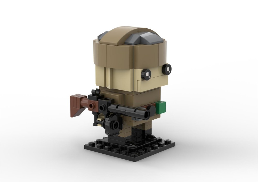 LEGO MOC-183178 Historical Russian soldier with ppsh-41 by