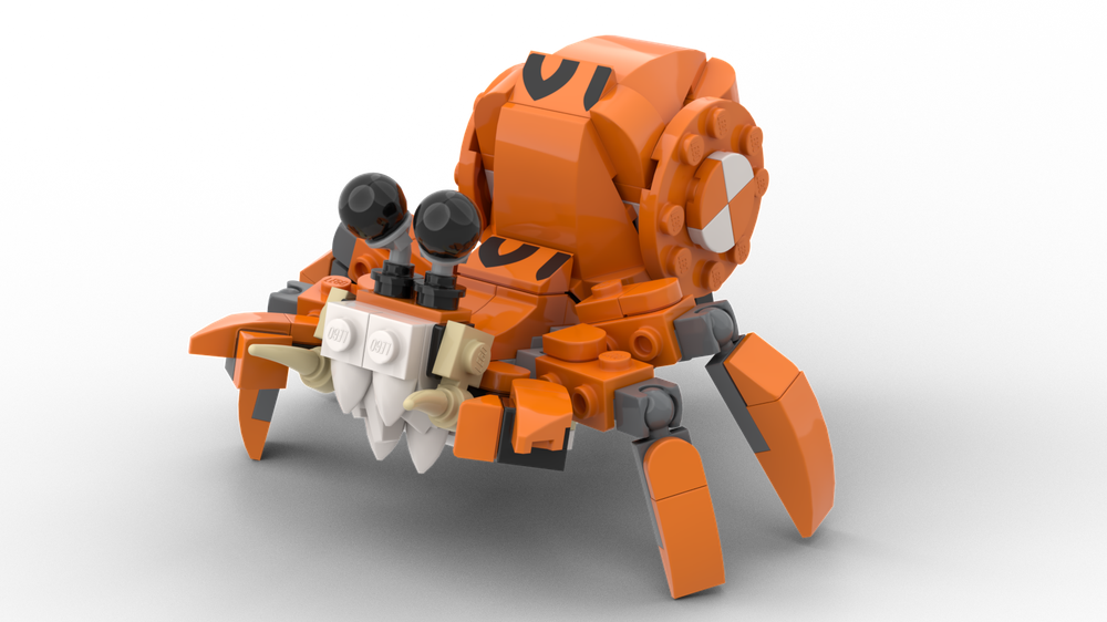 LEGO MOC Hermit crab by AmacDonald43 | Rebrickable - Build with LEGO