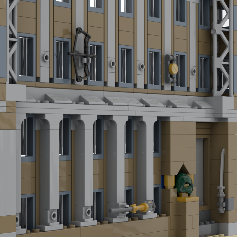 LEGO MOC Save Me Hawkeye - Avenger Modular Facade by BrickBrak ...