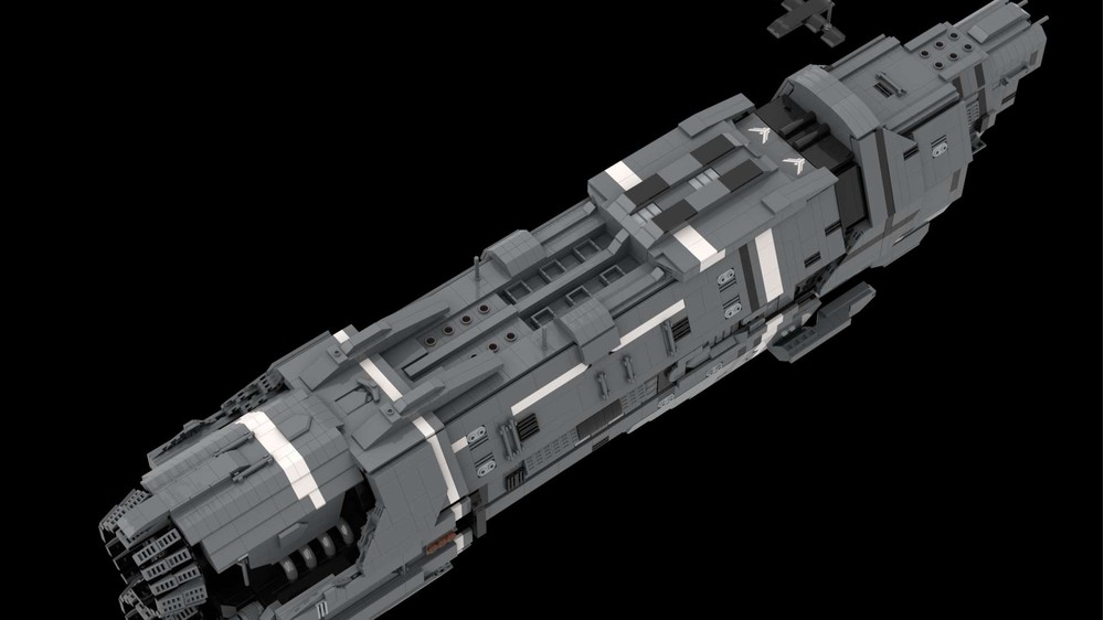 LEGO MOC Marathon-class Heavy Cruiser - Damocles by GurrDieEule ...