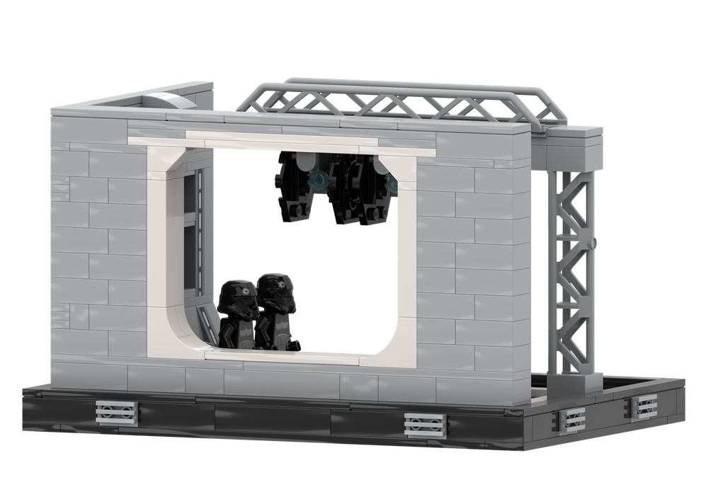 LEGO MOC-183381 TIE Hangar Diorama by Malcav | Rebrickable - Build