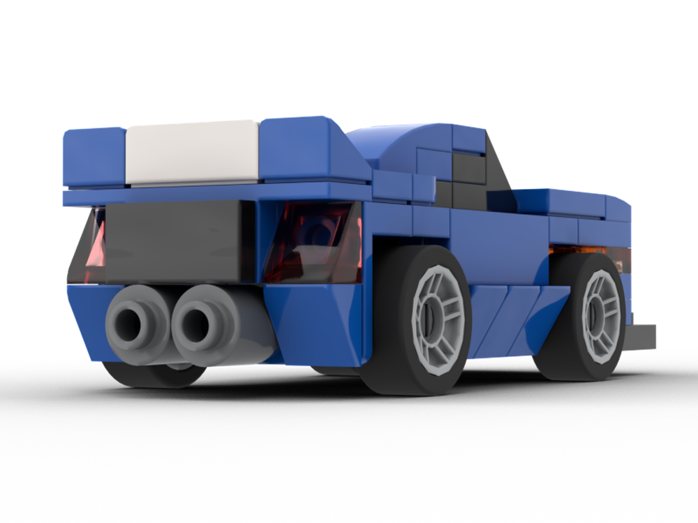 LEGO MOC Mustang (4-stud wide) by hoppepe | Rebrickable - Build with LEGO