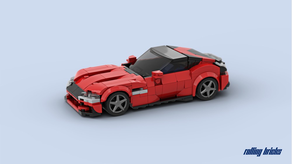 LEGO MOC Ferrari 12 Cilindri - in 2 colors: red and white by ...