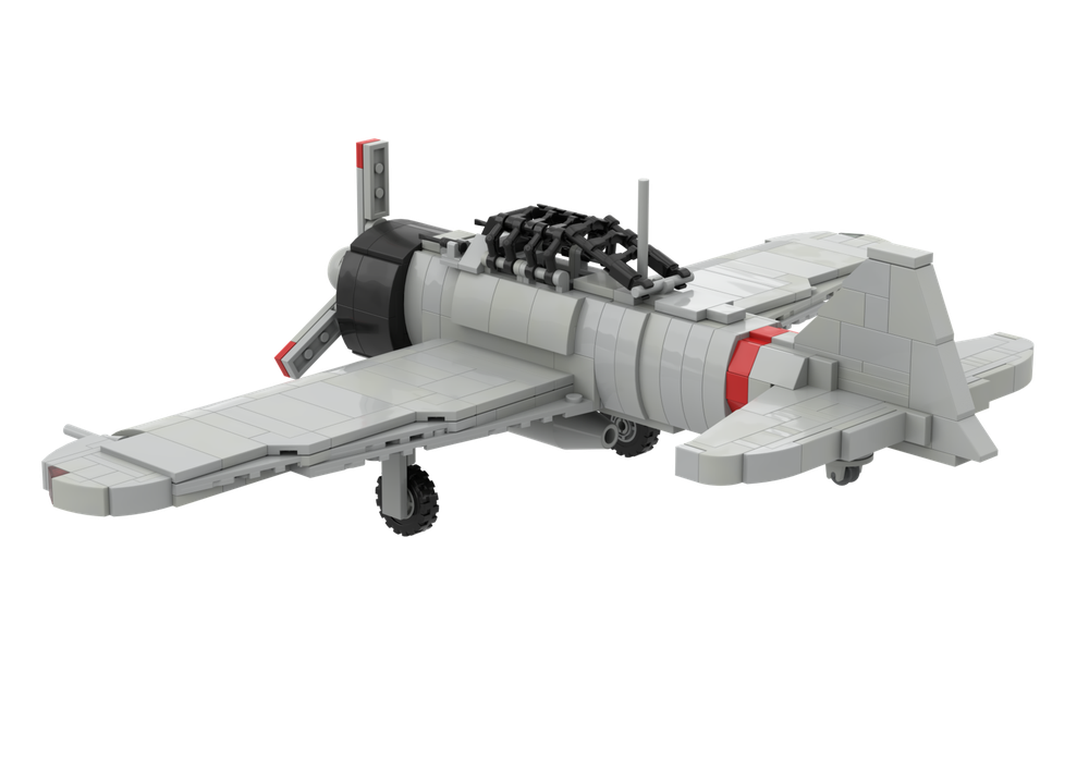 LEGO MOC A6M Zero by AlessandroMaffioli | Rebrickable - Build with LEGO