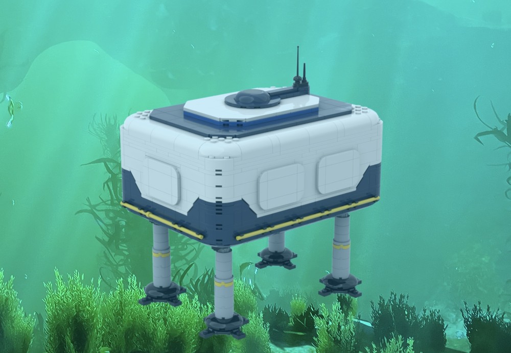 LEGO MOC Subnautica Moonpool by OrchardBuilds | Rebrickable - Build ...