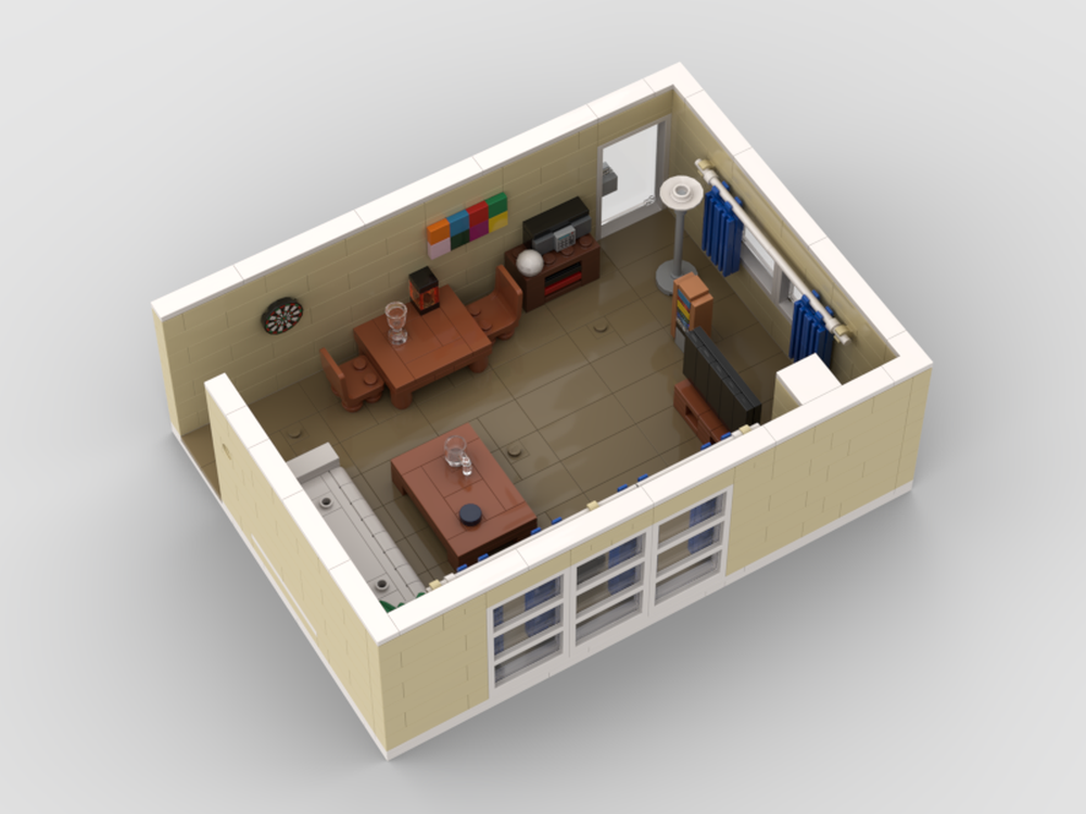 LEGO MOC Peep Show Flat - Living Room by legopeepshow | Rebrickable ...