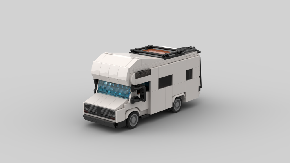 LEGO MOC Fiat Ducato RV by Brickster_Quickster | Rebrickable - Build ...