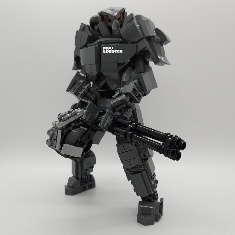 LEGO MOC Fallout: X-01 Power Armor by Moc_Lobster | Rebrickable - Build ...