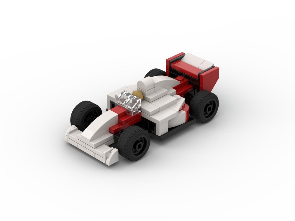 LEGO MOC 10330 Mini-McLaren MP4/4 by Profka_Hollisch | Rebrickable
