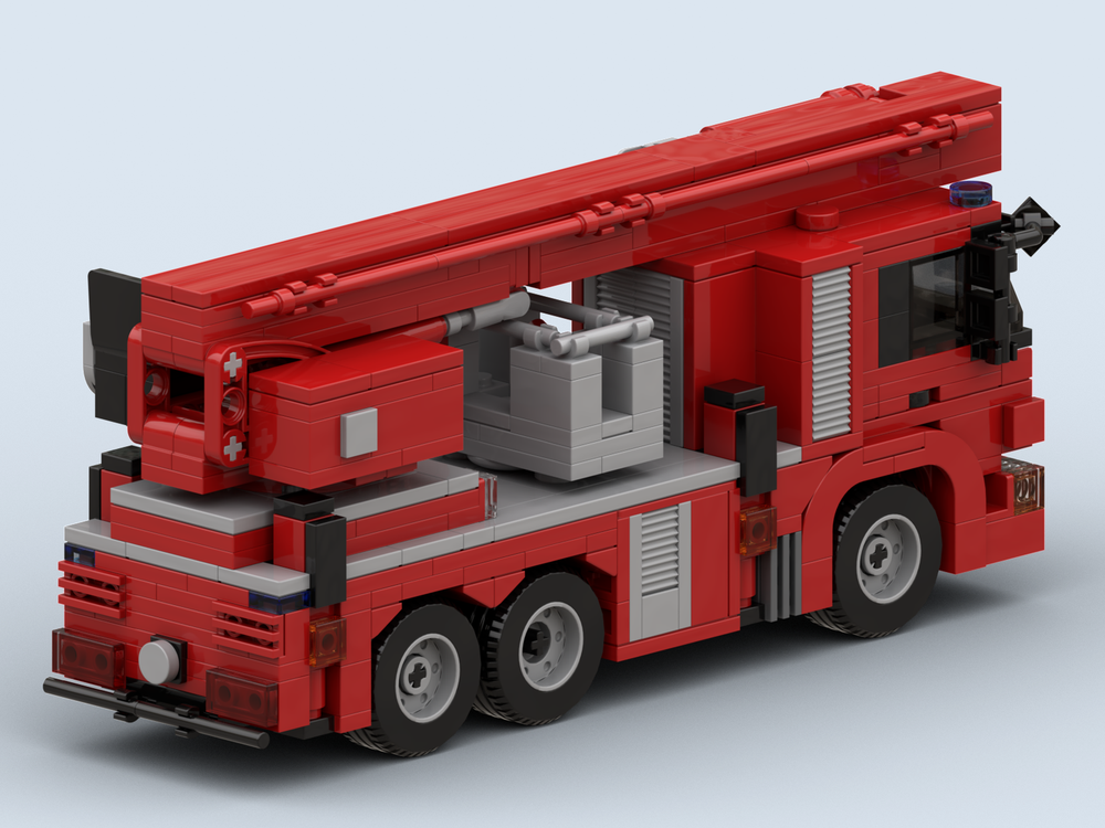 LEGO MOC Breda Fire Aerial Platform by mausbricks | Rebrickable - Build ...
