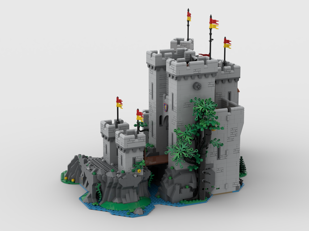 LEGO MOC Front Towers - 10305 extension by szandris89 | Rebrickable ...