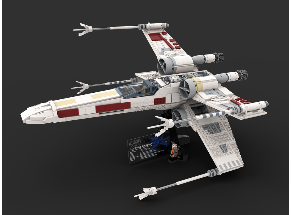 LEGO shops UCS X-Wing set (read description)