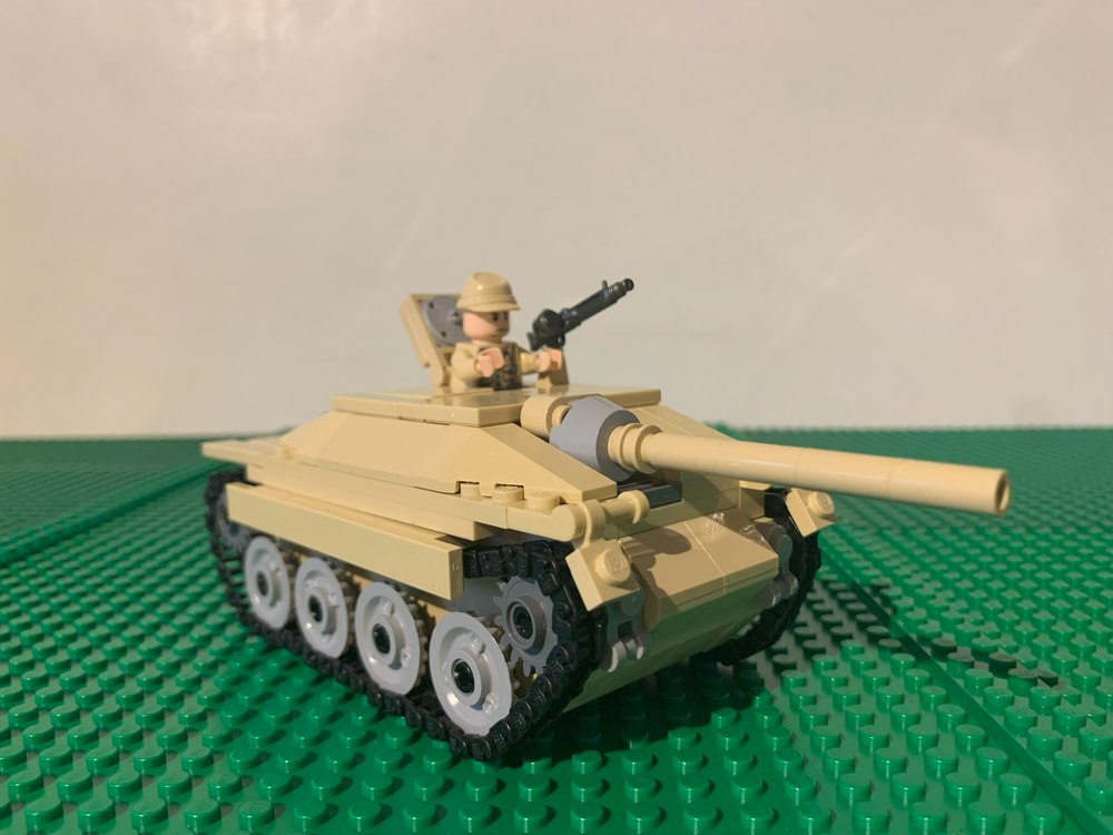 LEGO MOC Jagdpanzer 38t 'Hetzer' tank destroyer by Sean.1 | Rebrickable ...