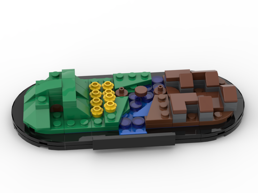 LEGO MOC Hobbiton and Bree micro diorama by Remington | Rebrickable ...