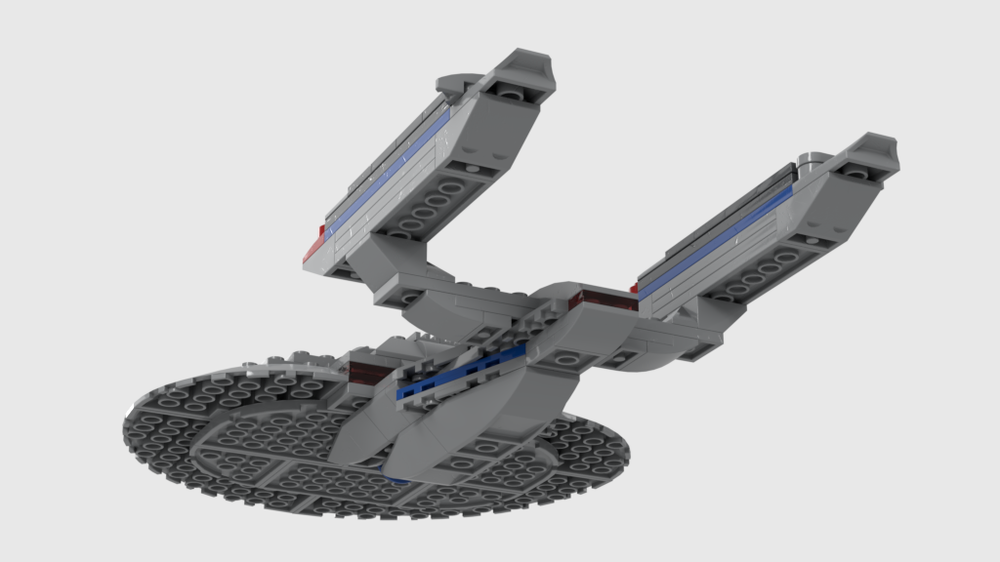 LEGO MOC USS Venture by AbvAvrgUndrAchvr | Rebrickable - Build with LEGO