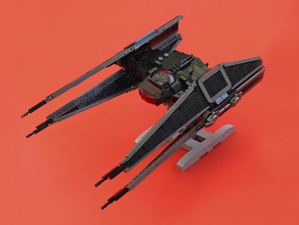 Lego Moc Tie Silencer - Set 75179 Complete Modification By Rubblemaker 