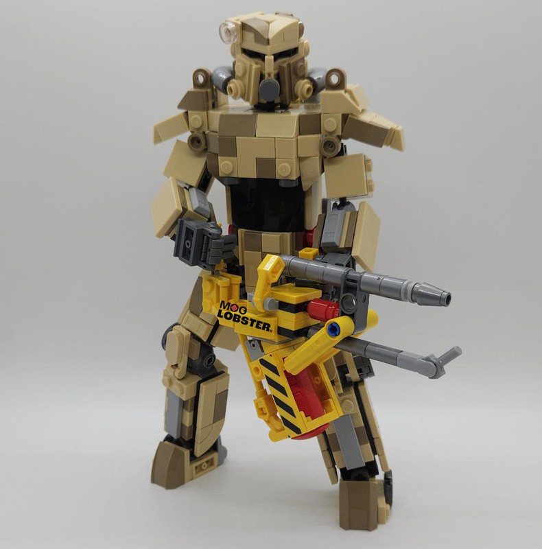 LEGO MOC Fallout: Desert Camo T-45 Power Armor by Moc_Lobster ...