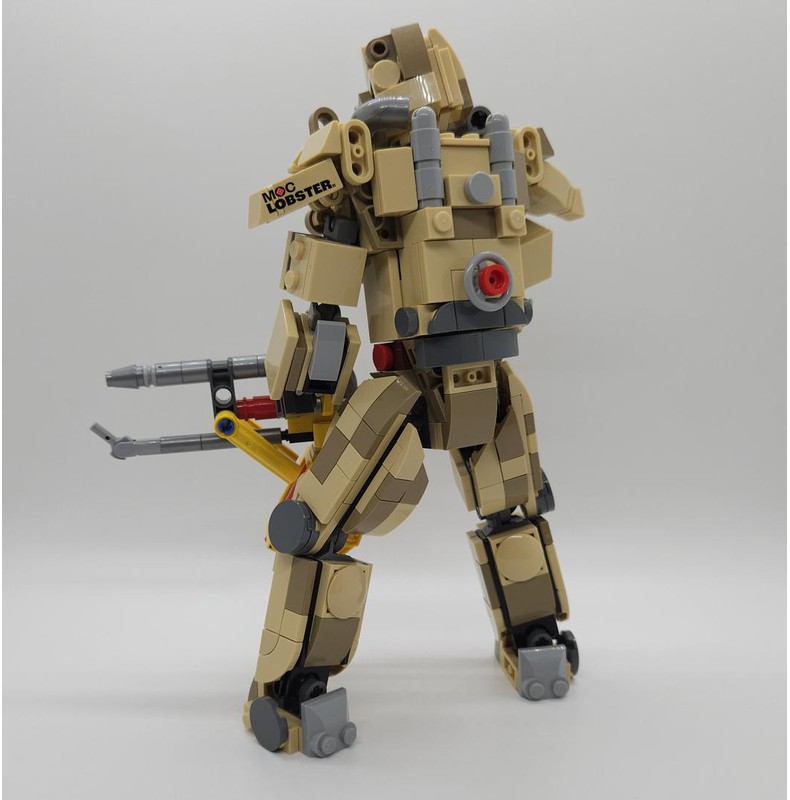 LEGO MOC Fallout: Desert Camo T-45 Power Armor by Moc_Lobster ...