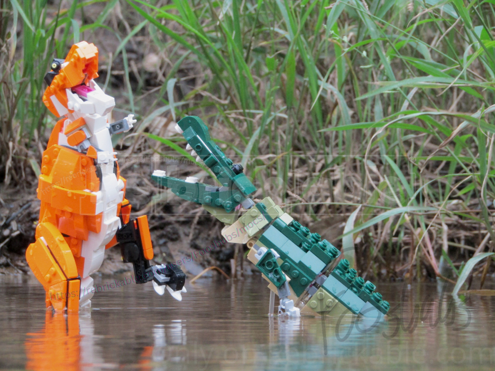 LEGO MOC-183801 31121 Deinosuchus hatcheri 1:27 scale by Foosbubs ...