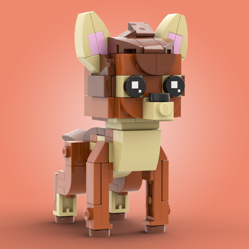 LEGO MOC Bambi Brickheadz MOC Instructions + Parts List by Martibrix ...