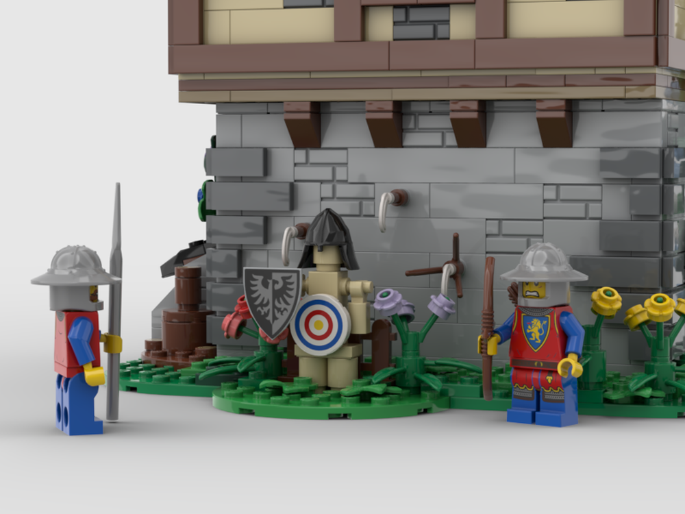 LEGO MOC Lion Knight Grassy Garrison (Version 2) by Simple Builds ...