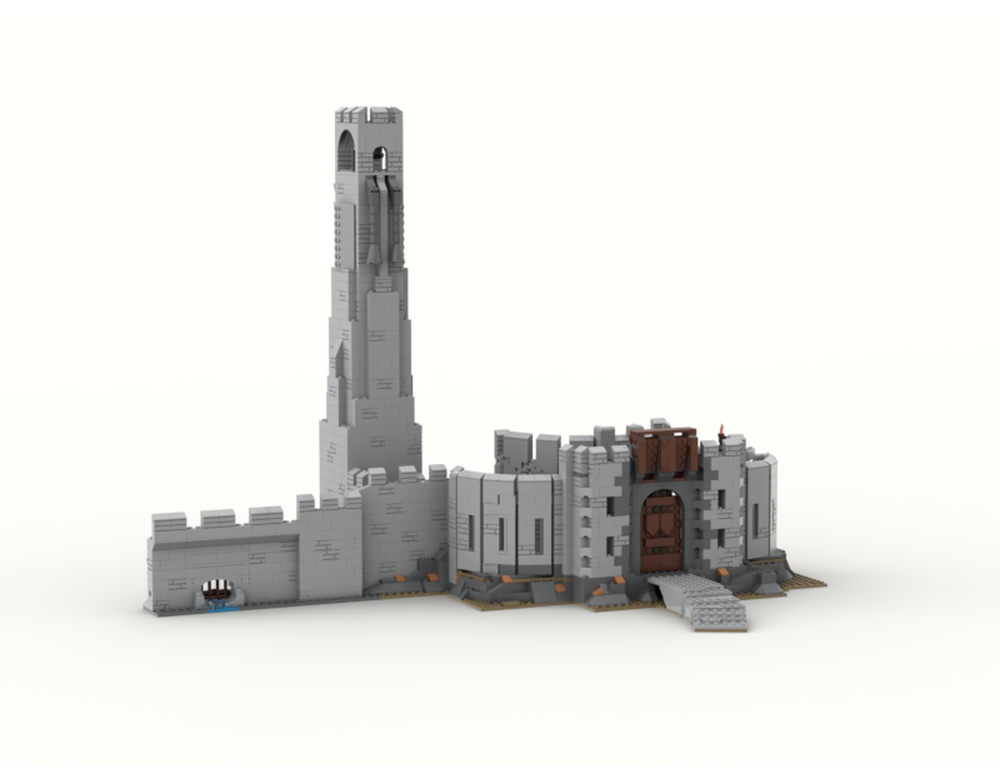 LEGO MOC-183902 Helm's Deep Modification by BrixRemix | Rebrickable ...
