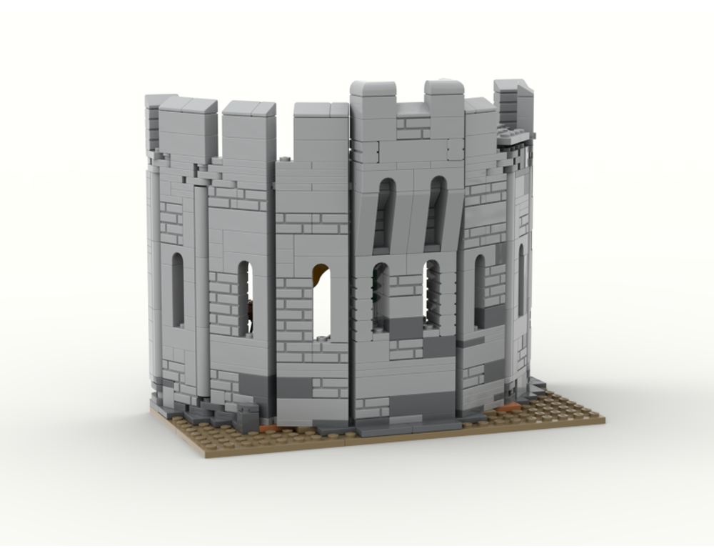 LEGO MOC-183902 Helm's Deep Modification by BrixRemix | Rebrickable ...