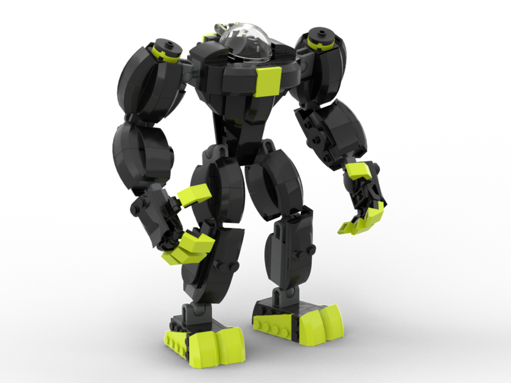 LEGO MOC Mech MH-L-1 by graeymaelkyn | Rebrickable - Build with LEGO