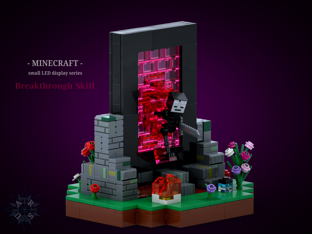 LEGO MOC-183921 MINECRAFT small display LED serises - Breakthrough ...