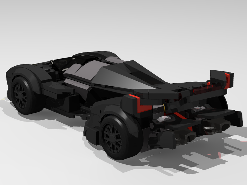 LEGO MOC MOD 76923 Lamborghini V12 Vision GT Black Bull by deconsnowman ...