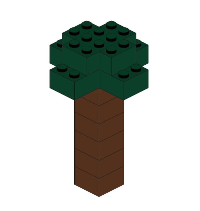 LEGO MOC-183949 Miniature Tree by MB MocWorks | Rebrickable - Build ...