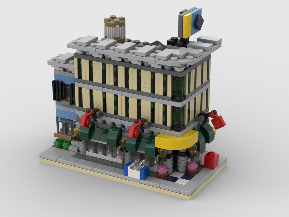 LEGO MOC Mini Modulars - Grand Emporium Extension by Deadlywere ...