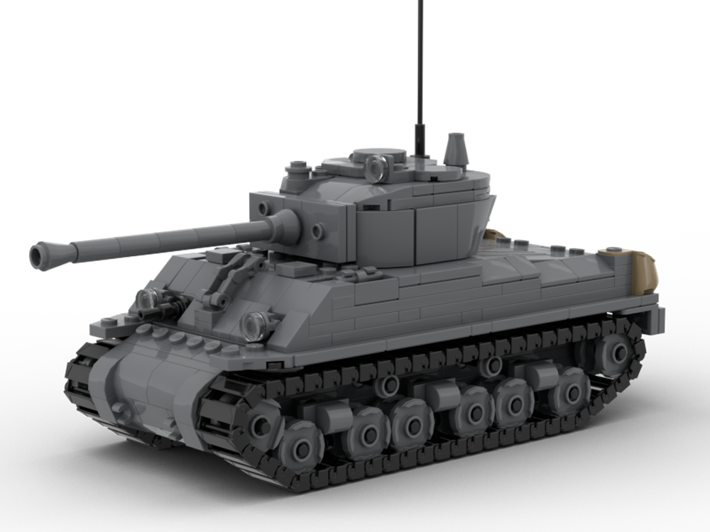 LEGO MOC M4A2E8 « Easy Eight » / WW2 by Lepetitlegoneuf | Rebrickable ...