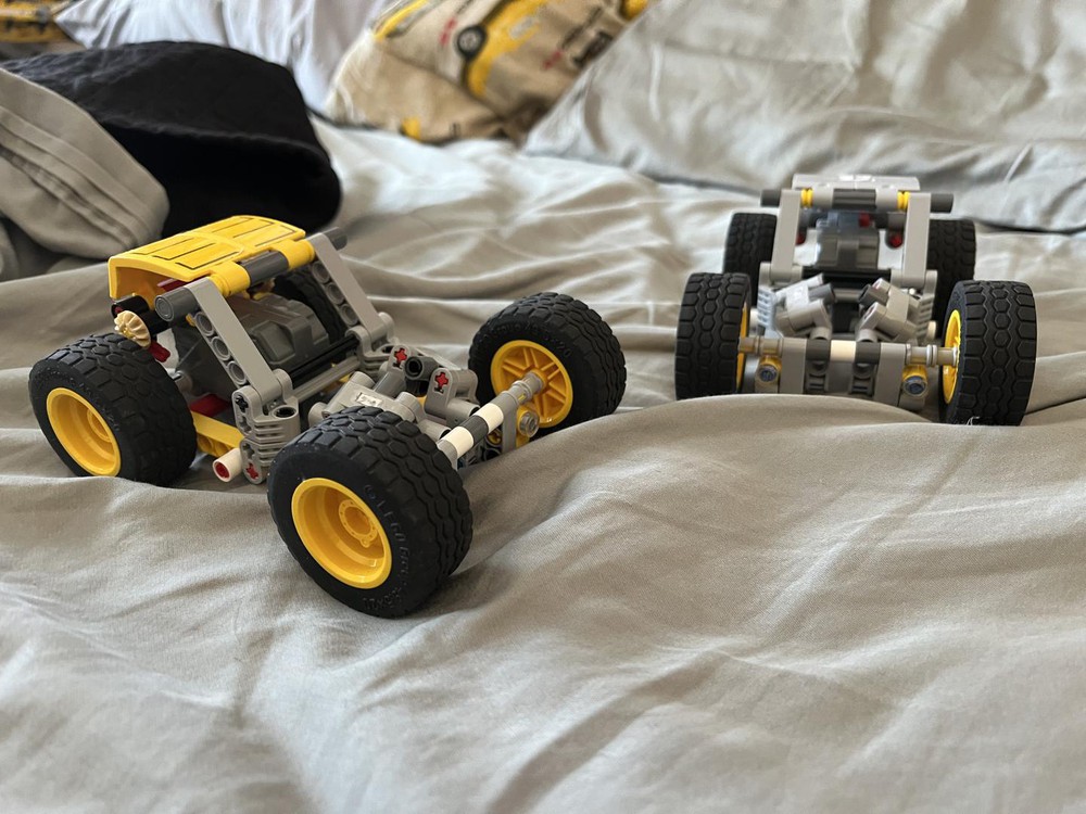 LEGO MOC Pull-back Hot Rods by Vetbear Bricks | Rebrickable - Build ...