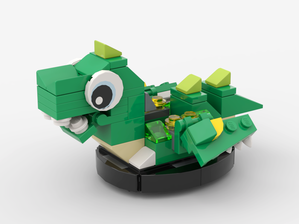LEGO MOC Bumper Car - Fly Dragon by Agilinzzz | Rebrickable - Build ...