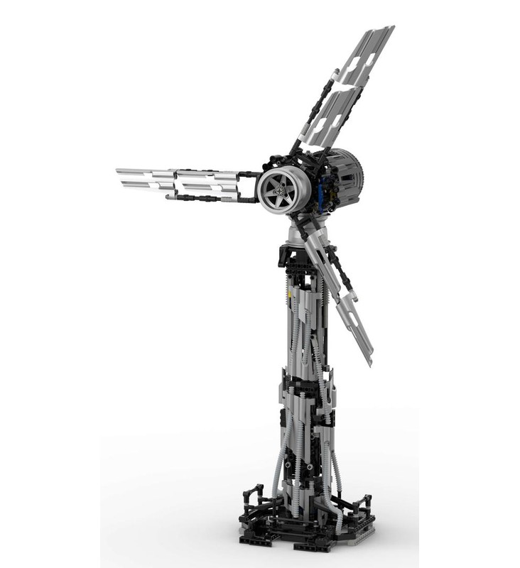 LEGO MOC MOC - Wind turbine - 8458-1 Technic Silver Champion ...