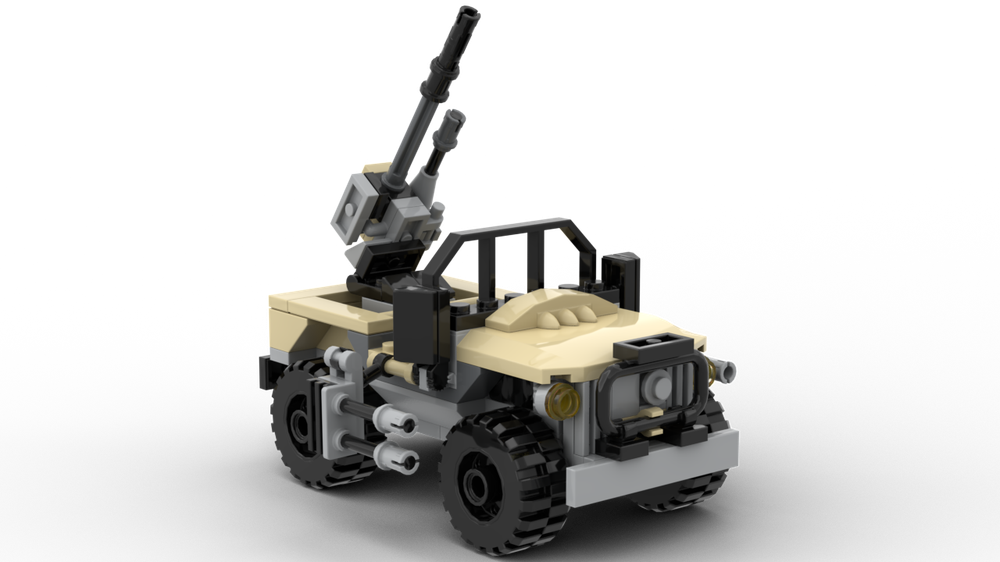 LEGO MOC Army jeep by Cegeha Elbe | Rebrickable - Build with LEGO