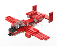 Airplane A-10 Thunderbolt (LEGO 40220 Alternate)