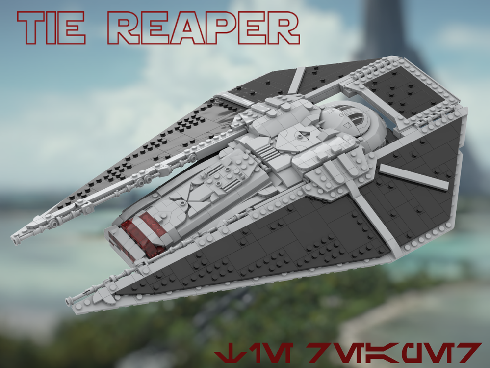 LEGO MOC TIE Reaper Attack Lander by Ant0noo | Rebrickable - Build with ...