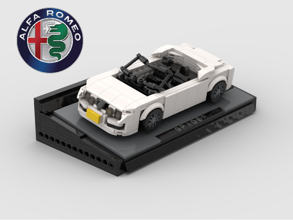 LEGO MOC Alfa Romeo Spider 2.0 Twin Spark (1997) by Bobibricks ...