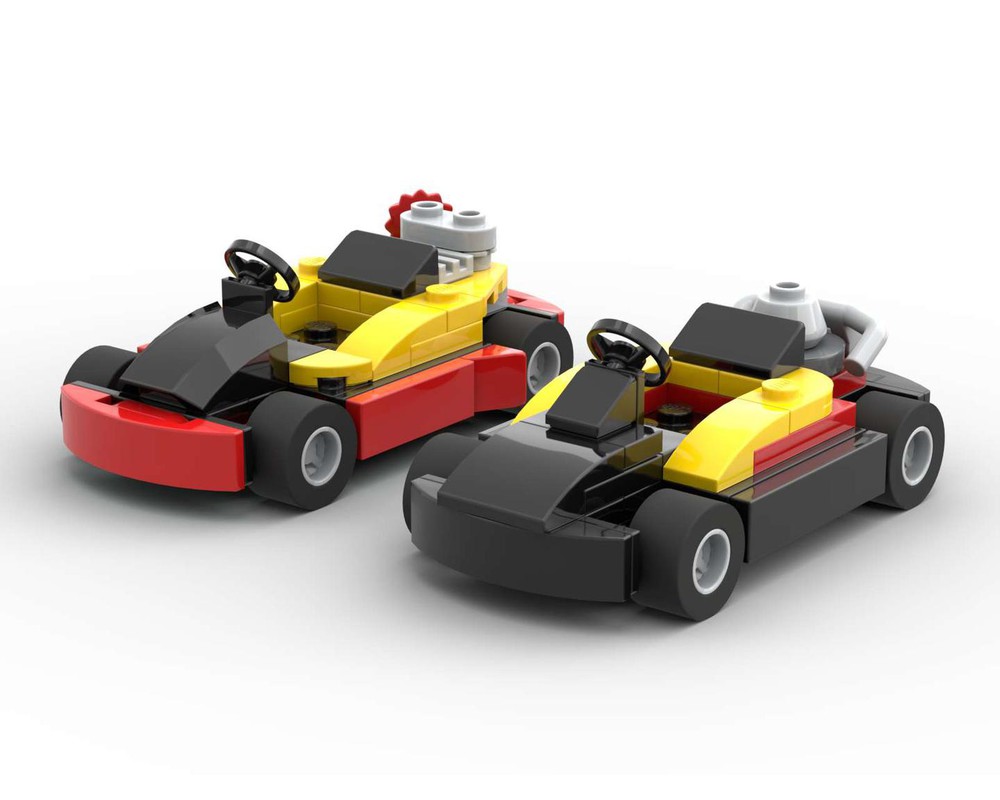 LEGO MOC Karts in 90s color by bigchus | Rebrickable - Build with LEGO