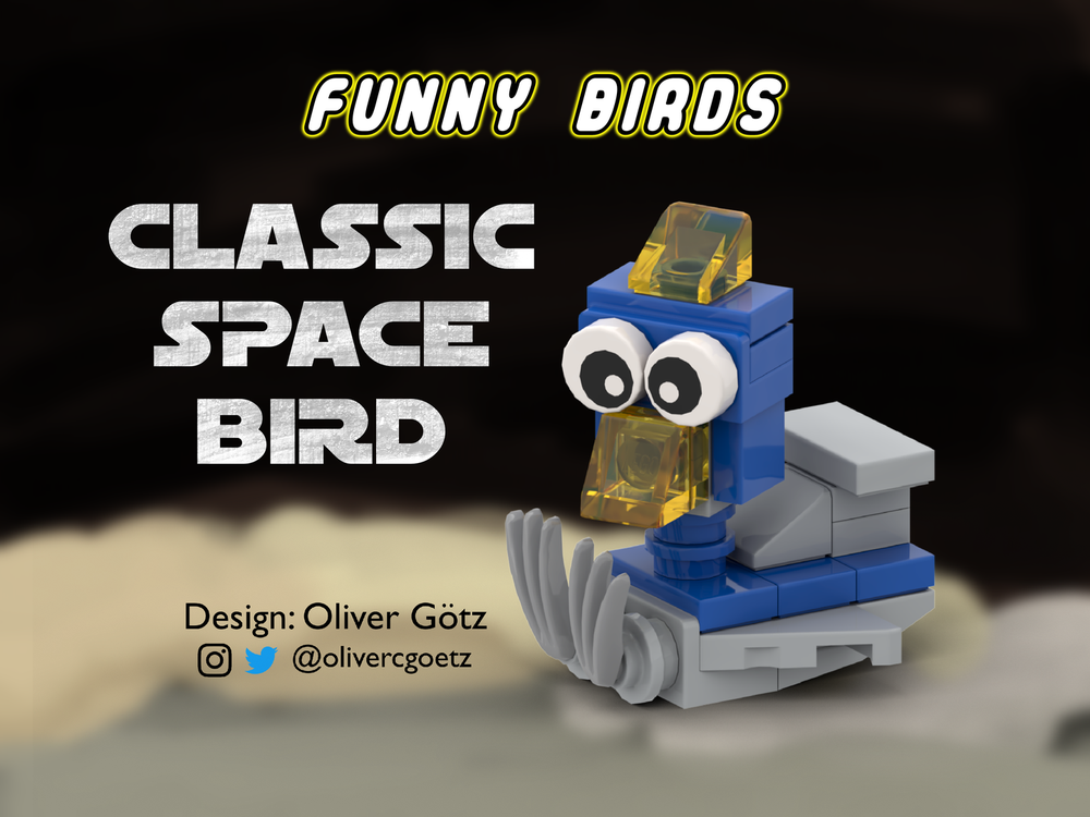 LEGO MOC Funny Birds: Classic Space Bird by olivercgoetz | Rebrickable ...