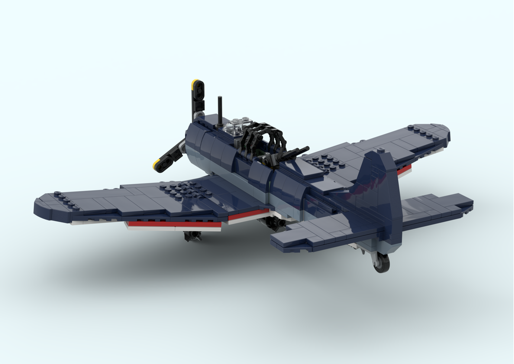 LEGO MOC SBD-Dauntless - Dive bomber - The battle of Midway 1/35 by ...