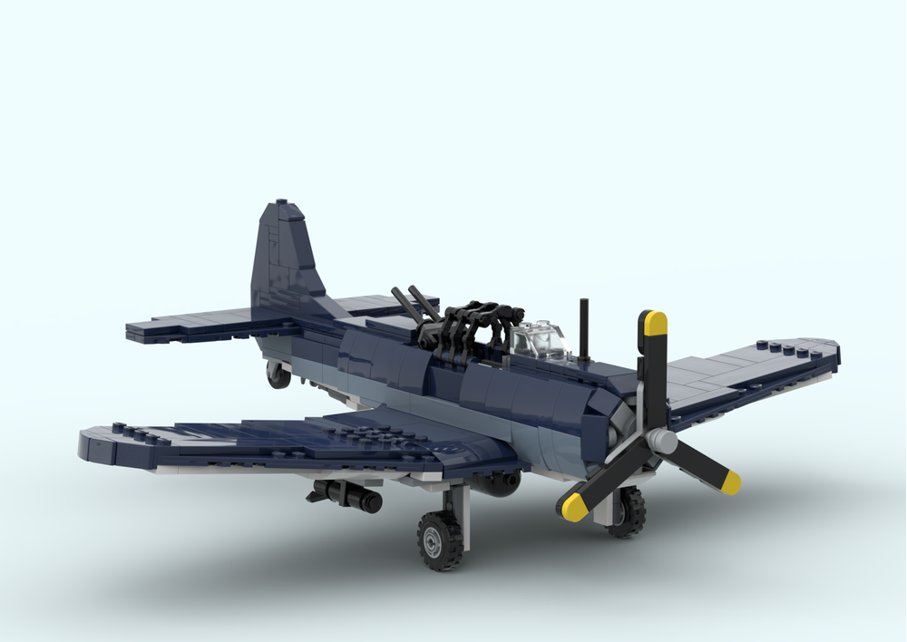 LEGO MOC SBD-Dauntless - Dive bomber - The battle of Midway 1/35 by ...