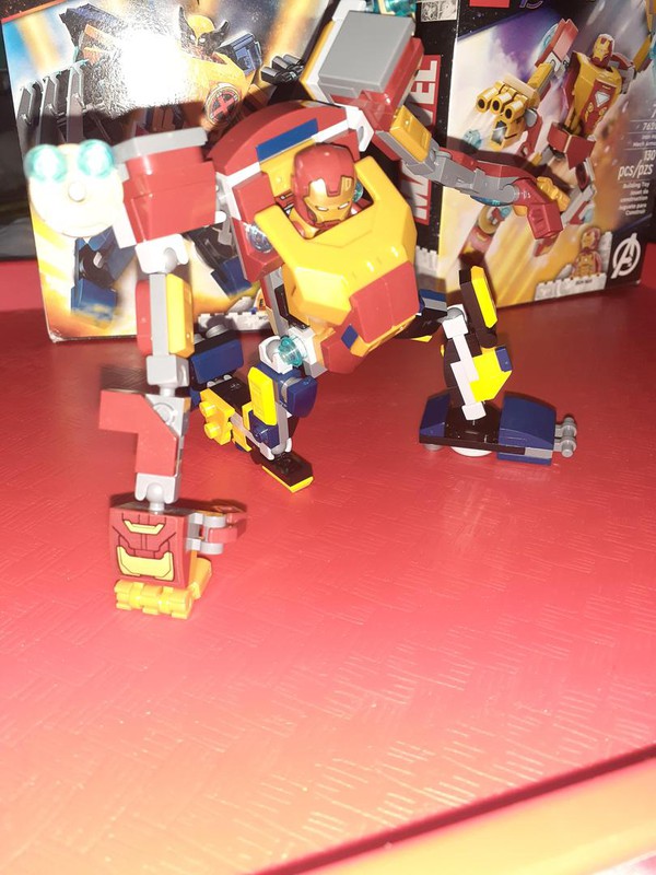 LEGO MOC iron man mech mk2 by IronBricks2610 | Rebrickable - Build with ...