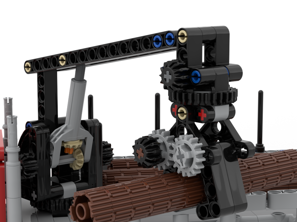 LEGO MOC Old Log Truck by Viernes | Rebrickable - Build with LEGO