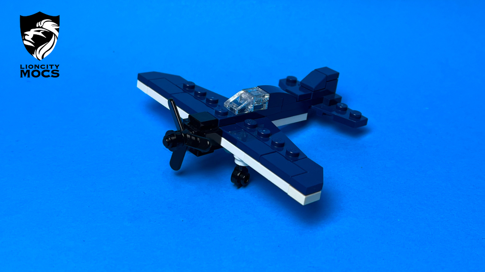 LEGO MOC F6F Hellcat Tutorial (1:120) by Lioncity Mocs | Rebrickable ...