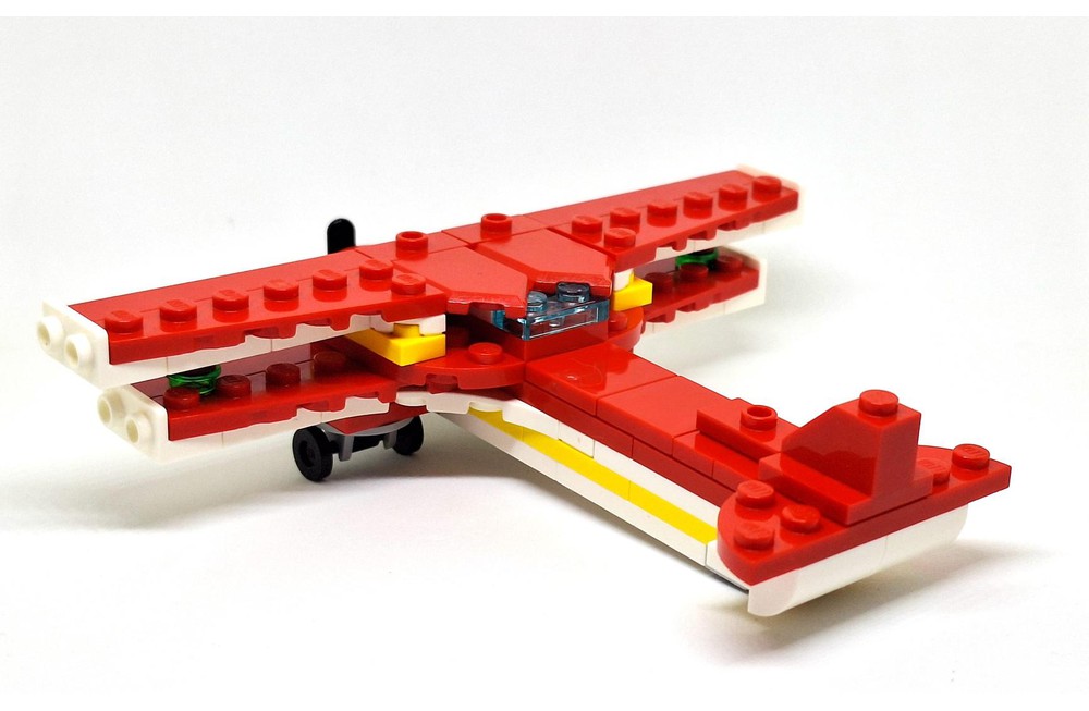 LEGO MOC 30669 x2 BiPlane by PeterSzabo | Rebrickable - Build with LEGO