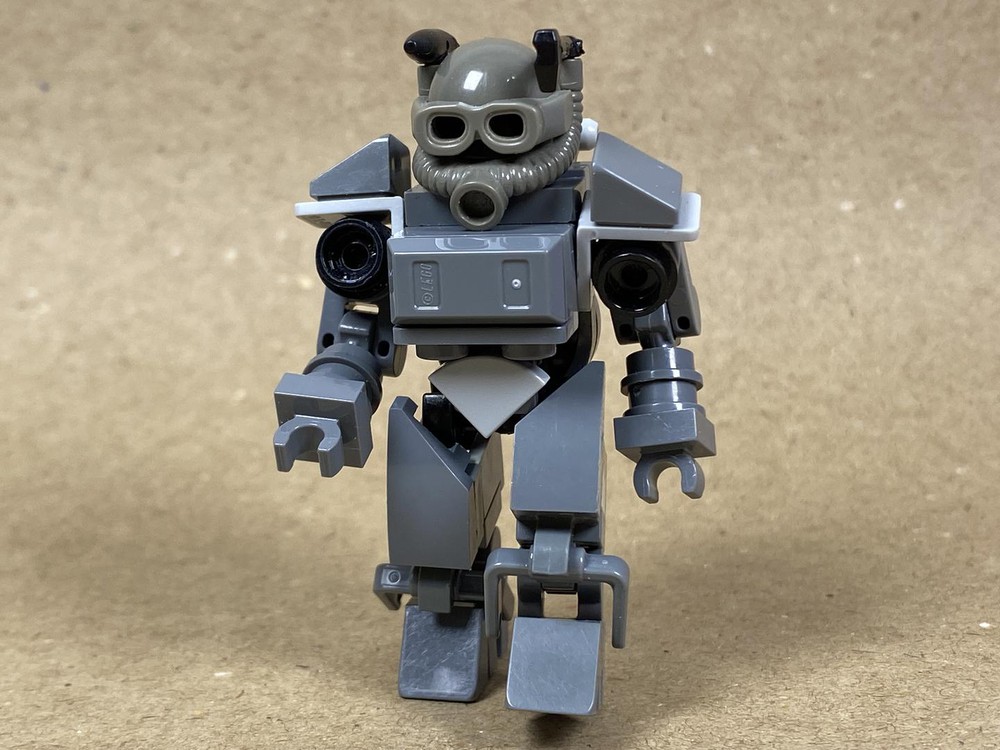 LEGO MOC Lego Fallout T-60 Power Armor V.2 by Brickmanproductions ...