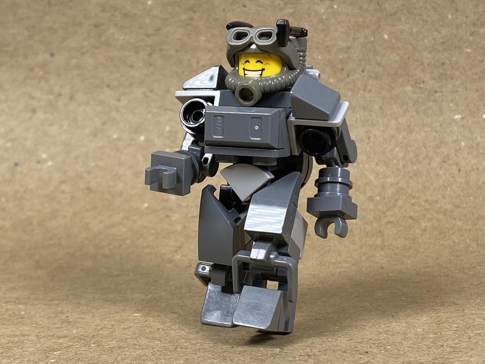 LEGO MOC Lego Fallout T-60 Power Armor V.2 by Brickmanproductions ...